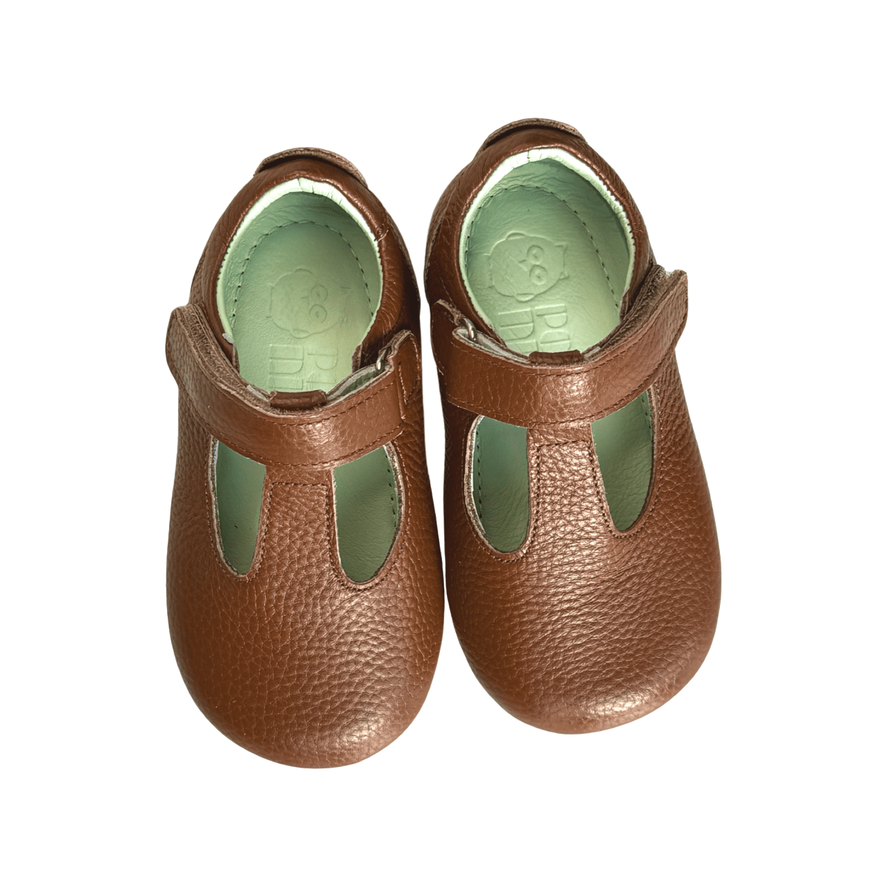 Poco Nido Mighty Shoes Nutmeg T Bar Shoe Barefoot - Imagen 3