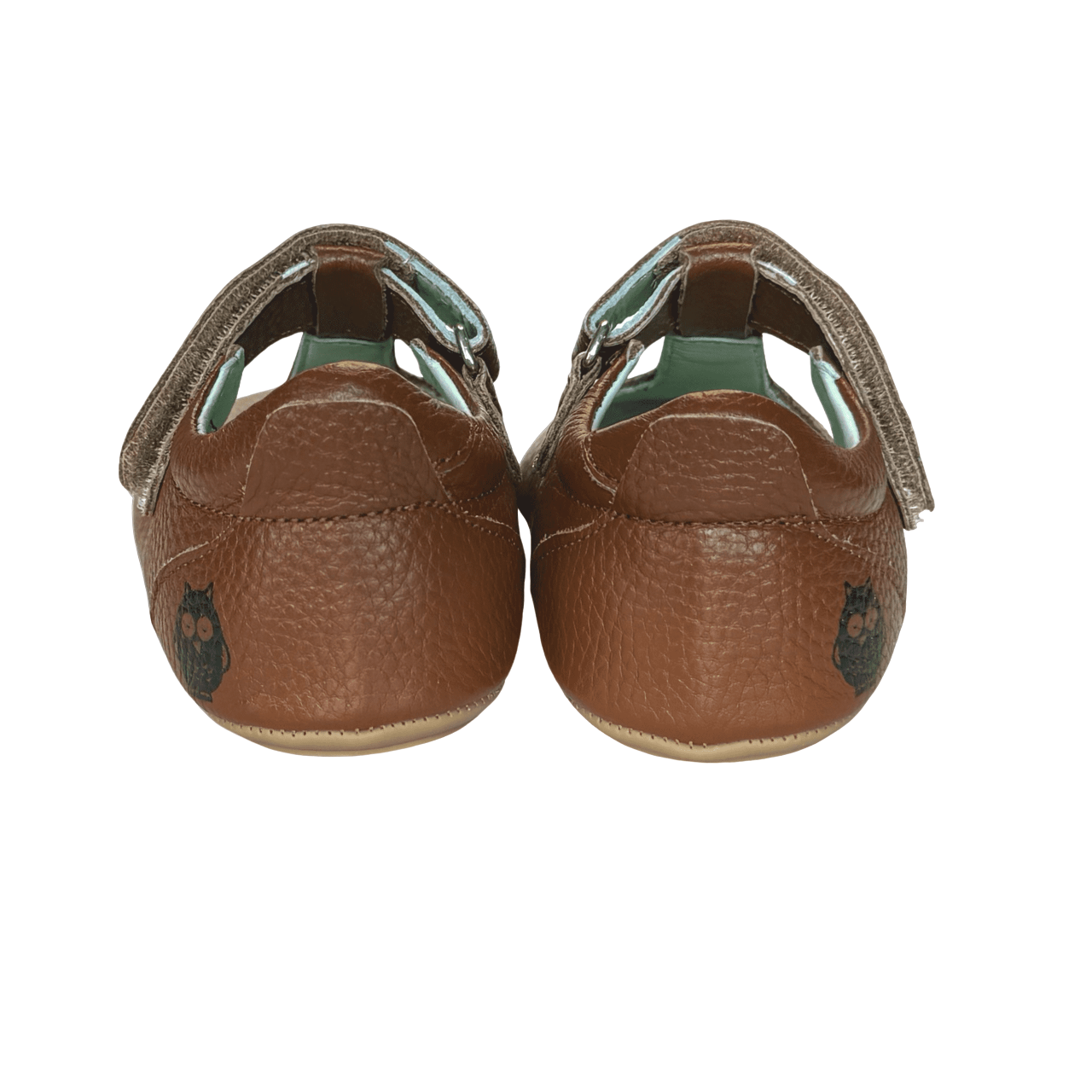Poco Nido Mighty Shoes Nutmeg T Bar Shoe Barefoot - Imagen 4