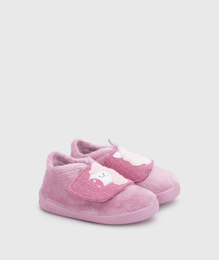 Zapatilla de casa Homie Unicornio Rosa - Imagen 2